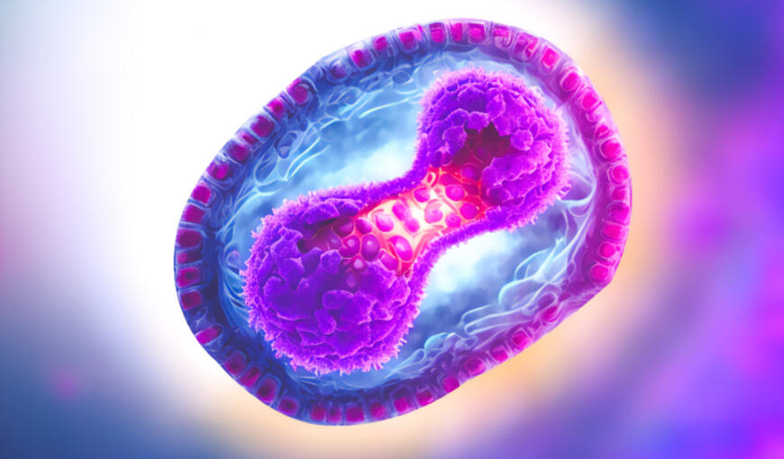 Mpox Virus Concept